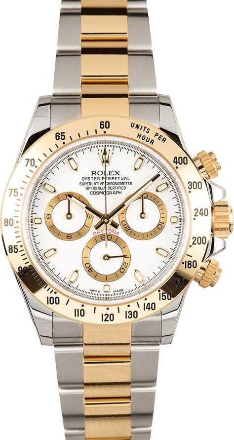 rolex daytona 116523 replica|rolex daytona two tone price.